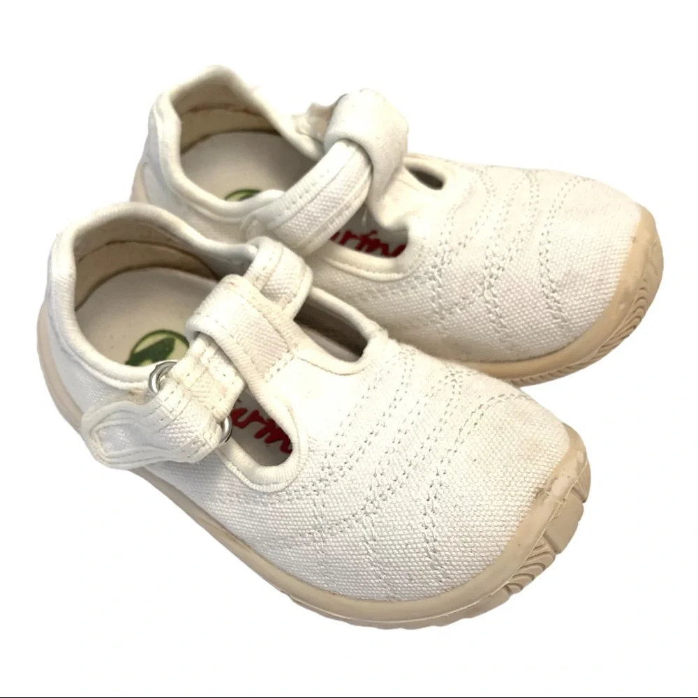 Naturino Baby Girls White Ostuni Infant, Size 5